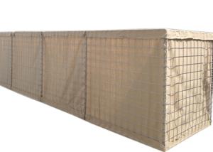 China Gabion Hesco Bastion Wall Military Gabion 4mm 5mm Wire Diameter factory