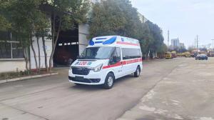 China 2024 Manual Transmission Type Ford Emergency Ambulance Car factory