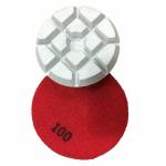 Resin Bond Transitional Diamond Toolings 80mm Dry Diamond Polishing Pads