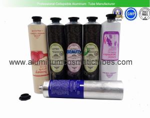 China Hand Cream Collapsible Aluminum Squeeze Tubes Food Grade Inner Coating Light Weight factory