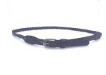 Women's Leather Skinny Waist Belts Full Grain Vintage Hand Braided Jeans / Dress