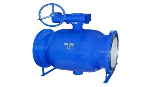 China Durable Fire Safe Design Ball Valve / Fully Welded Ball Valve Blue Color factory