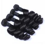 Natural Color Loose Wave Hair Malaysian Virgin Hair Extensions Full Cuticle