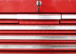 680mm Red SPCC Steel Rolling 27 Inch Tool Cabinet With KEY Lock