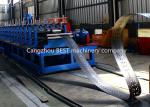 Full Automatic Cable Tray Roll Forming Machine , Cable Tray Manufacturing