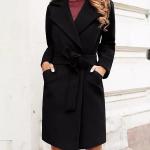 Fashion Wholesale Ladies Wool Plus Size Design Long Jackets Coats Casual Jacket