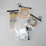 Customized Clear Jewelry Zipper Bags for Jewelry Display