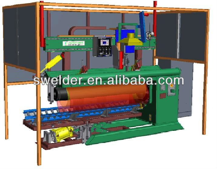 220V / 380V Industrial Water Tank Welding Machine Automatic Customized