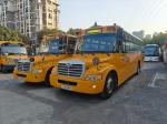 56 Seater Used Yellow School Bus with Wheelchair Lift and Diesel Fuel Great
