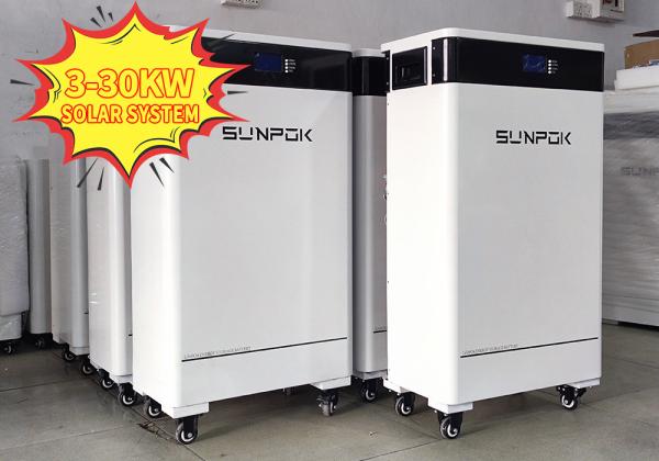 industrial hybrid solar system 15 kw 20kw 30kw 50kw 100kw solar system 1000w