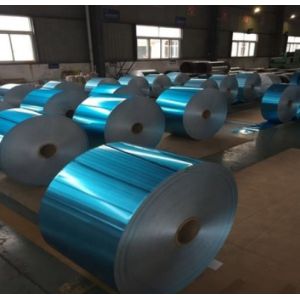 Custom Heavy Duty Precoated Aluminium Fins , Hydrophilic Aluminium Fin