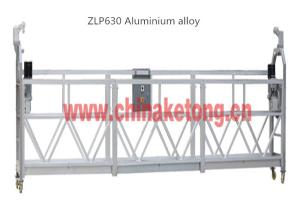 China Safety Suspended Access Platforms For Building Maintenance With Steel Rope factory