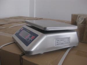China RS232 Interface ABS Pan 3kg Rechargeable Electronic Scale Machine factory