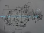 147FMF 86ml Single cylinder Air cool 4 Sftkoe Two Wheel Drive Motorcycles