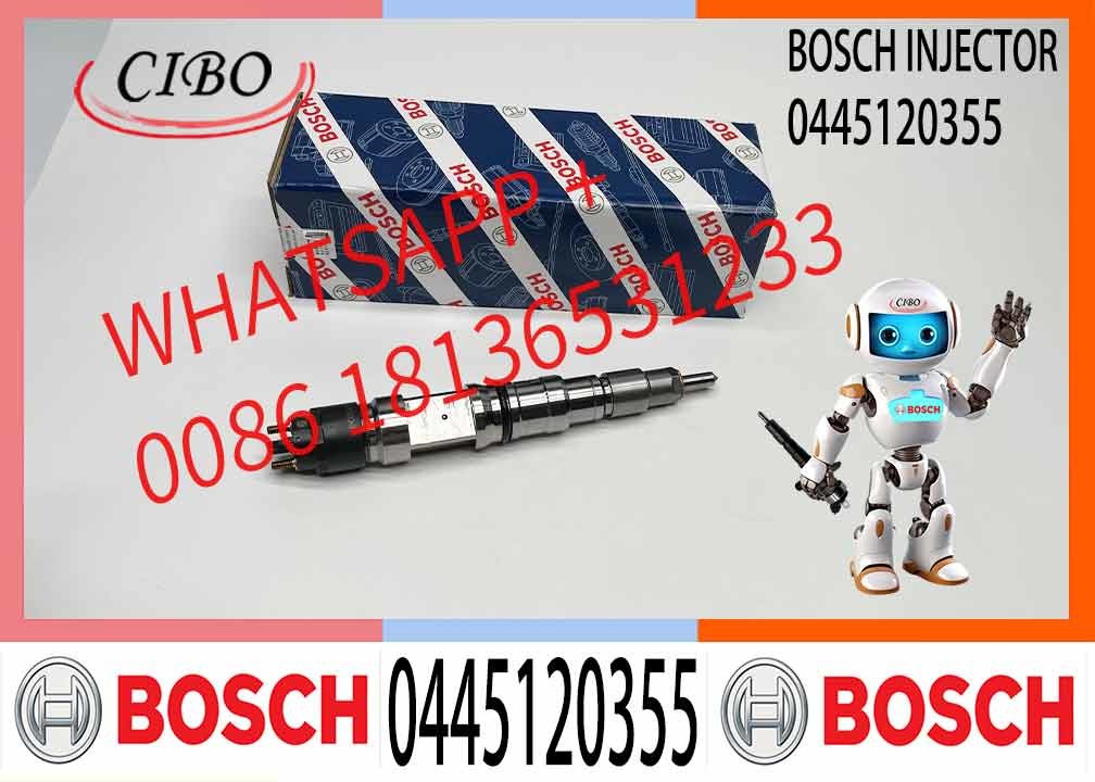 High Quality Nozzles 0445120355 Common Rail Injector 0445 120 355 Diesel Engines Injection 0 445 120 355 for MAN 0445120