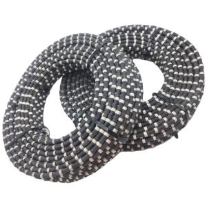 China 20-40 m2/m Life Span Granite Diamond Wire Saw Rope for Quarry Mining 11.5mm Diameter factory