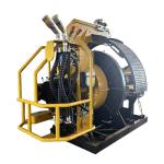 133kW Stainless Steel Hydraulic Pipeline Beveling and Groove Machine for Metal