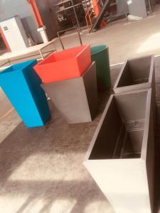 China Square Flower Pot Mould MDPE HDPE Resin Plant Pot Moulds For High Strength Garden Pots factory