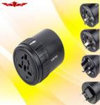 New Arrival Fire Retardant PC-V0 10A 250V AC Universal Adapter Euro US UK