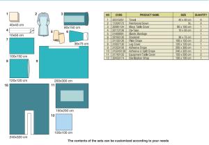 China Orthopaedic Sterile Surgical Hip Drape Pack SMS PP PE Material factory