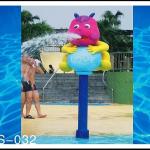 Rabbit Cartoon Aqua Play Structures, Spray Park Equipments, Water Playground
