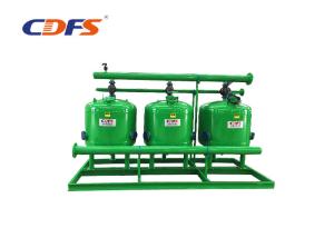 China 220V / 50hz Irrigation Sand Filter High Performance 600 - 1200 Diameters Vessels factory