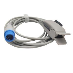 China Zondan IMD12 Adult Finger Clip Spo2 Sensor Soft 3m Round 12 Pin on sale