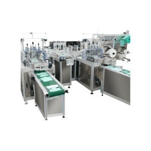 China Upper Roller 60pcs/Min Face Mask Manufacturing Machine factory