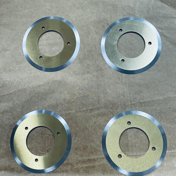 Slitter Cutting Machine Blades Bearing Round Slitting Knives Plastic Cutter