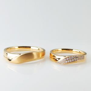 China Intense Design Feeling Men20 Women13 18k Gold With Diamond Ring factory