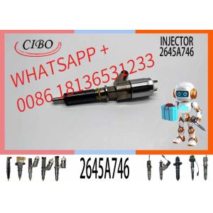 C4.4 320D 320D L Engine Excavator Oem Common Rail Fuel Injectors 2645A746 10R