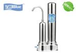 Stainless Steel Kitchen Counter Top Ceramic Water Filter Candle Double Stages