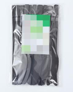 China Compostable Disposable Cutlery Kits With Sticker Plastic Free / BPA Free factory