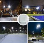 SMD2835 150 Watt LED Outdoor Flood Lights 22500lm Tempered Glass