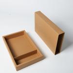 Low MOQ Kraft Paper Corrugated Mailing Box For Jewelry And Gift Customized