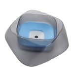 New Creative Pet Bowl Diamond-Shaped Design Plastic Cat Bowl Large Dog Buoyancy