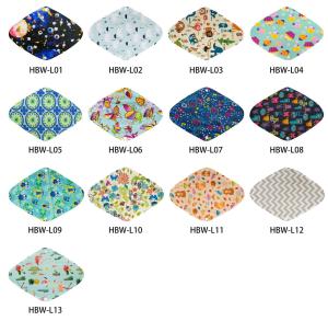 China Heavy Flow Eco Friendly Reusable Sanitary Pads Fibre Sanitary Bamboo Cloth Pads High Absorbency factory