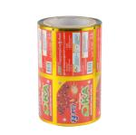 Food Grade Laminated Printed Packaging Rolls 100-300 Mirons With Aluminum Foil