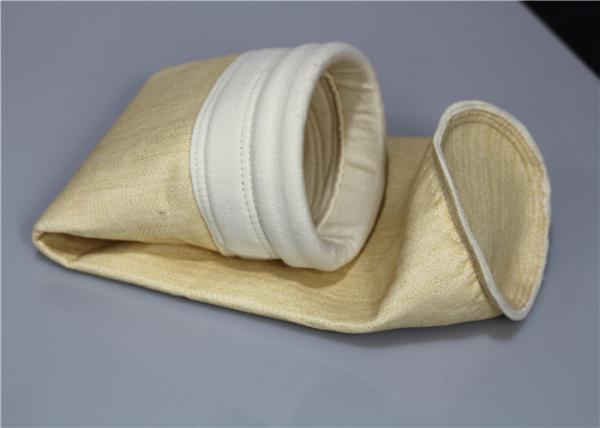 100 Micron Aramid Filter Bag PTFE Film Excellent Air Permeability Strong