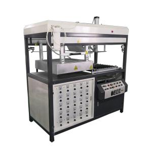 China Small semi-automatic small vacuum forming machine for car parts mini plastic thermoforming machine factory