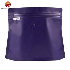 China Custom Shape Valve Zipper Coffee Bag 200g-5kgs Various Capacity factory