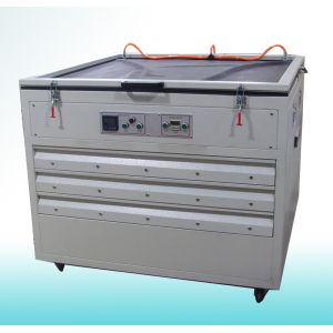Screen printing exposure unit with dryer