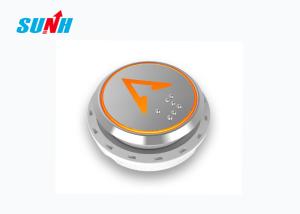 China Braille Elevator Up Button , SUNH DC 12V / 24V Elevator Close Door Button factory