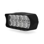 Plastic White Color Steady 12 Beam Motorcycle Parts LED Spotlight