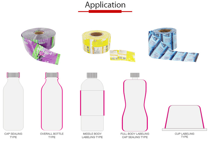 Motor Core Components Function PVC Shrink Sleeve Label Cutting Machine