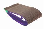 Corrugated Cardboard Cat Scratcher Bed 100% Harmless Carry Easily For Rest