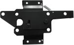 Gate Spring Bolt Cover Stainless Steel Door Latch with Single-side Bracket