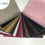 Lightweight Plastic Leather Upholstery Fabric Special Edge Design Non Woven