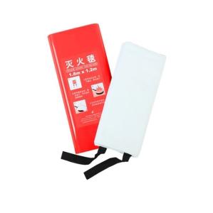 China 1.5*1.5Thermal fire resistantire Fire Blanket factory