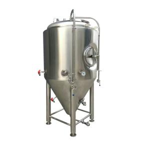 China Customized GHO Conical Fermenter Silver for Professional Fermenting Results factory